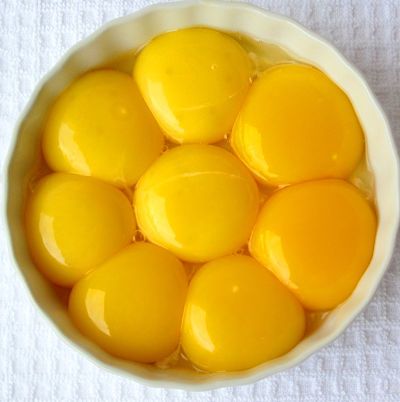 liquid egg yolk product